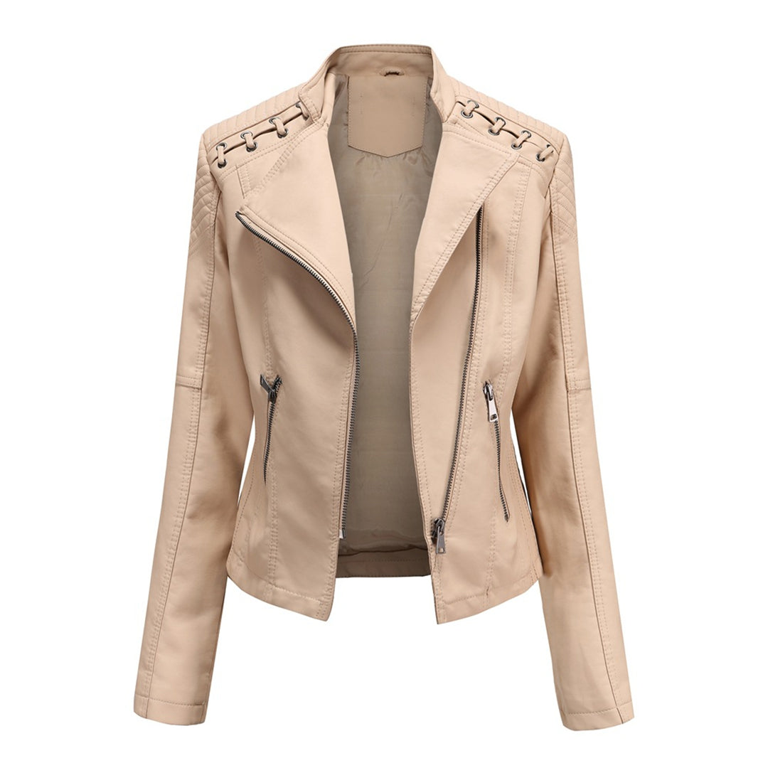 Stylische Lederjacke - Cendrine