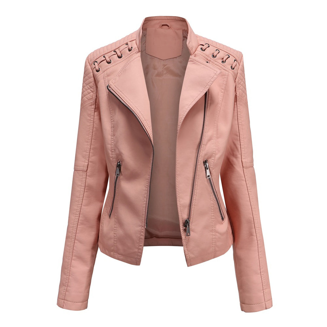 Stylische Lederjacke - Cendrine