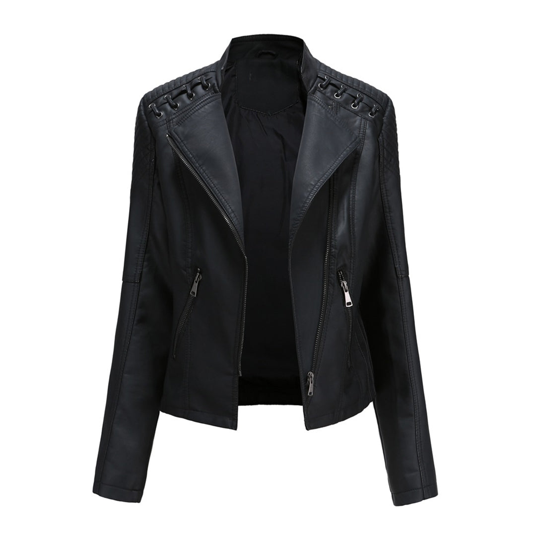 Stylische Lederjacke - Cendrine