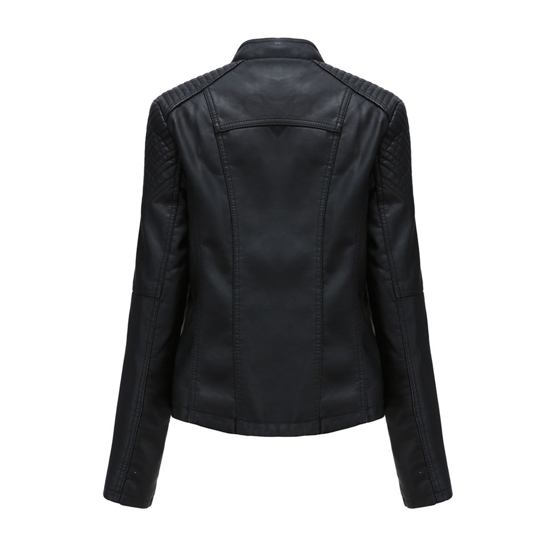 Stylische Lederjacke - Cendrine