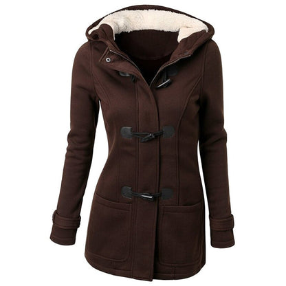 Maria - Warme Winterjacke mit Kapuze