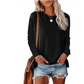 Locker Sitzendes Sweatshirt Für Damen | Rundhals