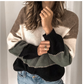 Langärmliger Vintage Strickpullover Für Damen | Warm