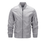 Misael | Herren Winter Lässig Jacke | Reißverschluss Taschen