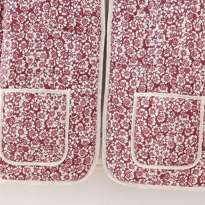 Rora - Gesteppte Jacke mit Blumenmuster für Frauen