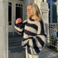 Gestreifter Pullover – Ausdrucksstarker Stil mit mühelosem Selbstvertrauen