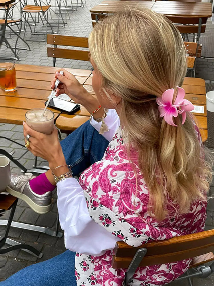 Ärmellose Steppweste aus Baumwolle - Luana