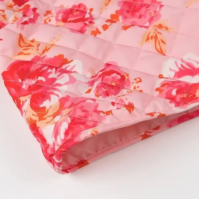 Rosa Steppjacke - Taytum