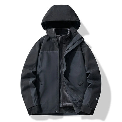 Herren und Damen Skijacke | Mit Kapuze