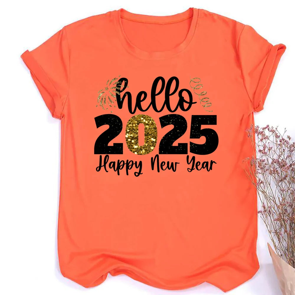 Hello 2025 - Modisches T-Shirt