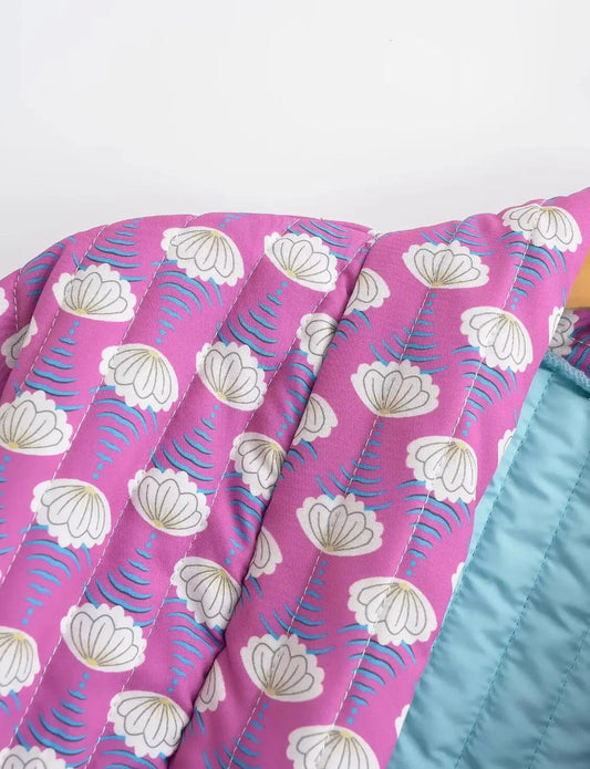 Gemusterte Steppjacke - Billie