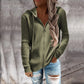 Damen Reißverschluss Winter-Sweatshirt | Mit Kapuze