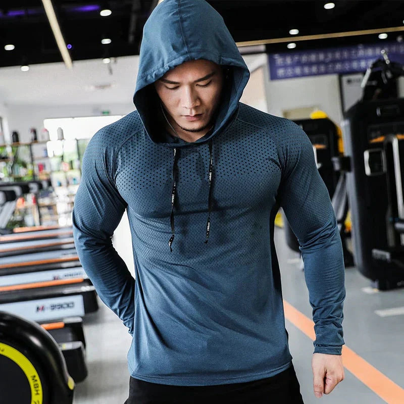 Gary – fitness-hoodie für männer