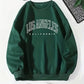 Unisex Bedrucktes Winter-Sweatshirt | Rundhalsausschnitt