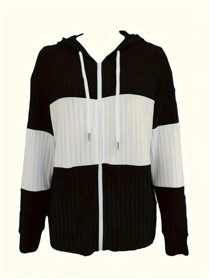 Damen Kapuze Winter Sweatshirt | Lässig