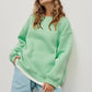 Dunkelgrauer Oversize Pullover - Luisa