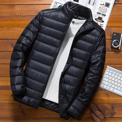 Herren Kapuze Winter Steppjacke | Langarm