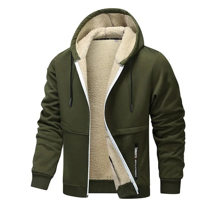 Herren Lässig Fleece Jacke | Winter