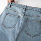 Schwarze High-Waist Jeans - Sophia