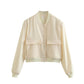 Latifia - Herbstliche Jacke im Vintage Stil