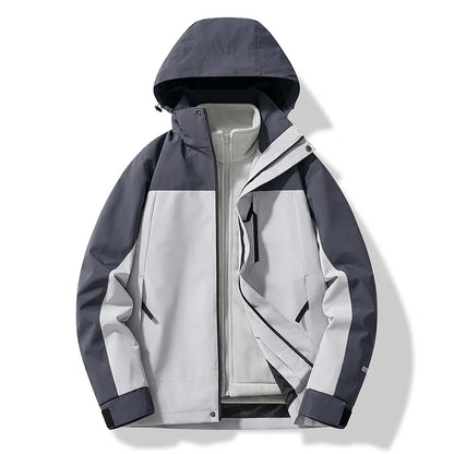 Herren und Damen Skijacke | Mit Kapuze