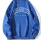 Unisex Bedrucktes Winter-Sweatshirt | Rundhalsausschnitt