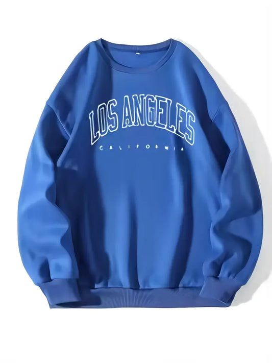 Unisex Bedrucktes Winter-Sweatshirt | Rundhalsausschnitt