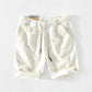 Eli - Khakifarbene Cord-Shorts