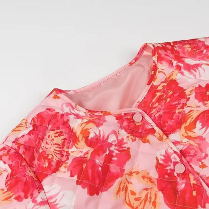 Rosa Steppjacke - Taytum