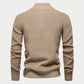 Strickpullover mit Knöpfen für Herren