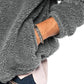 Alden - Fleecejacke mit Kapuze
