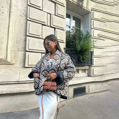 Elegante Floral Jacke - Melisande