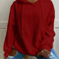 Damen Kapuze Winter Sweatshirt | Langarm