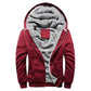 Herren Fleece Steppjacke | Mit Kapuze