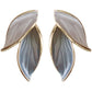 Luxuriöse handbemalte Emaille-Ohrringe Lucky Wings