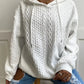 Damen Kapuze Winter Sweatshirt | Langarm