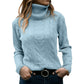 Zopf-Rollkragenpullover – Klassische Wärme mit elegantem Stil