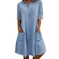 Sofia Denim-Kleid