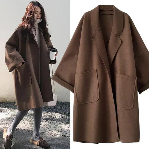 Eleganter übergroßer Trenchcoat - Laura