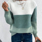 Colorblock-Pullover – Moderner Stil mit mühelosem Komfort