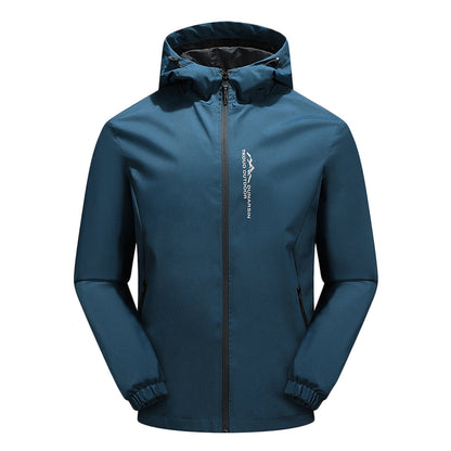 Herren Softshell Jacke mit Kapuze | Langarm