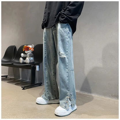 Flint - Denim lose Weite Jeans