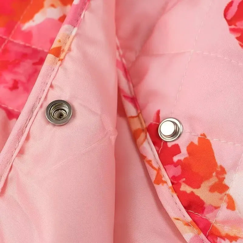 Rosa Steppjacke - Taytum