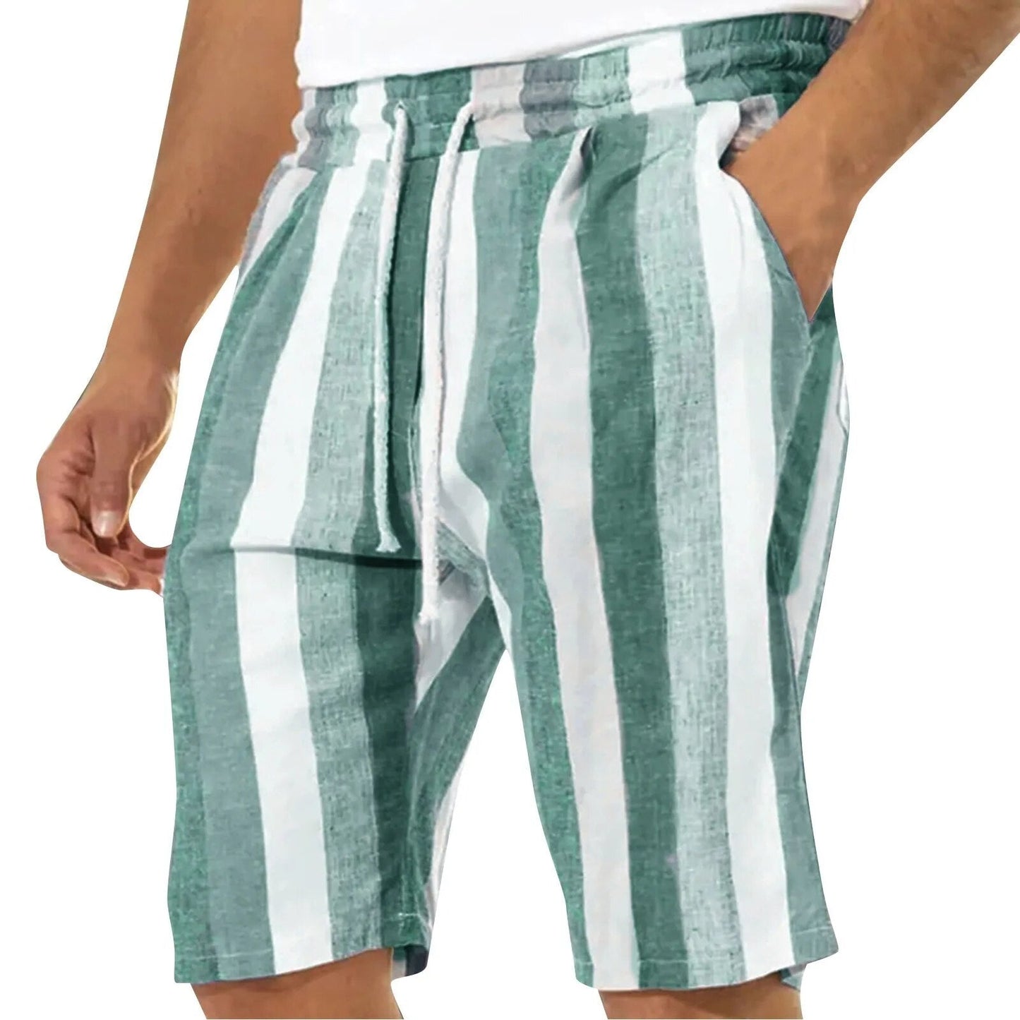 Moritz - Gestreifte Sommer-Strandshorts