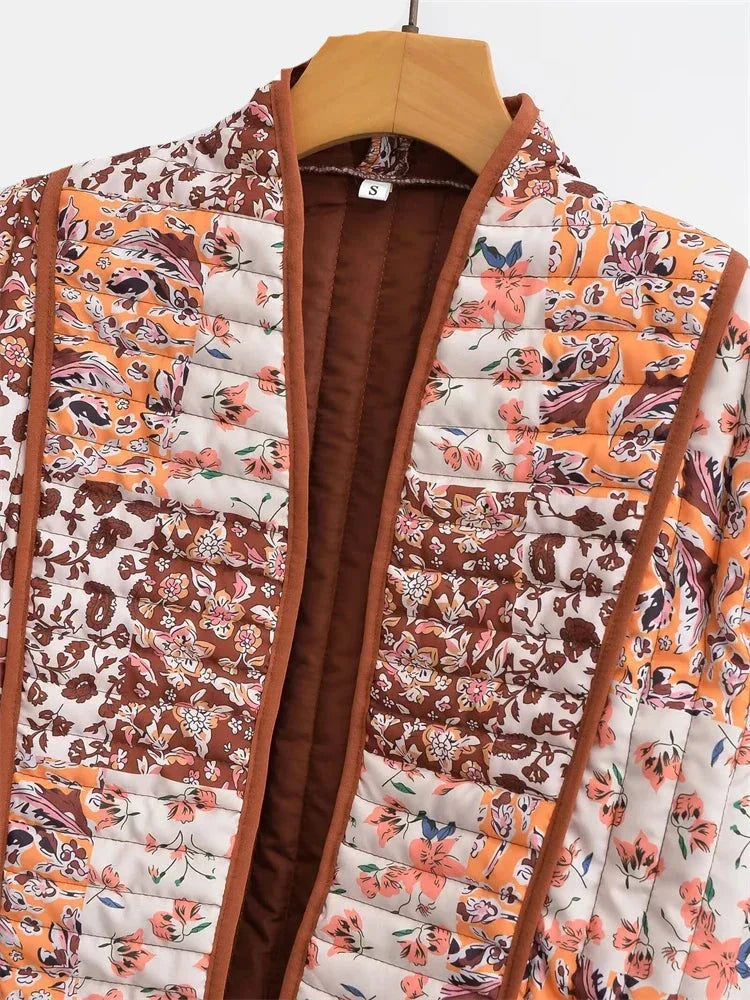 Gemusterte Steppjacke - Bailee