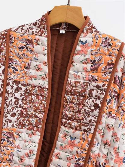 Gemusterte Steppjacke - Bailee