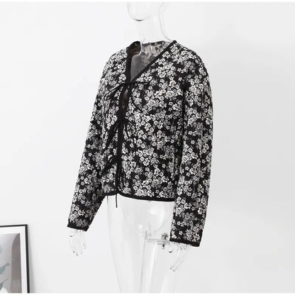 Costanza - Wendewindjacke mit Boho-Print