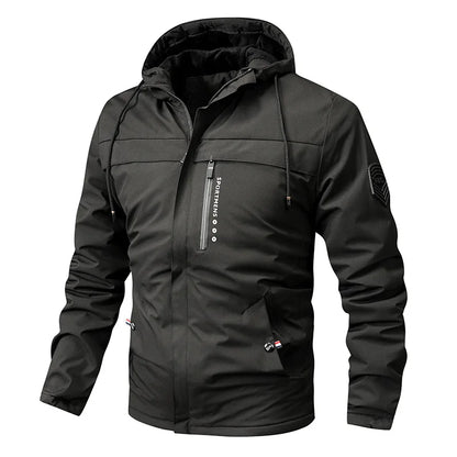 Herren Fleece Steppjacke | Langarm