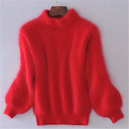 Übergroßer Warmer Winterpullover Für Damen | Langarm