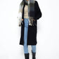 Kaida - Lange Gestrickte Damen Strickjacke